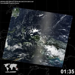 Level 1B Image at: 0135 UTC