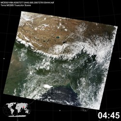 Level 1B Image at: 0445 UTC