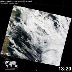 Level 1B Image at: 1320 UTC