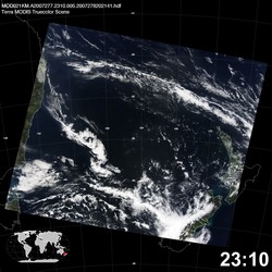 Level 1B Image at: 2310 UTC