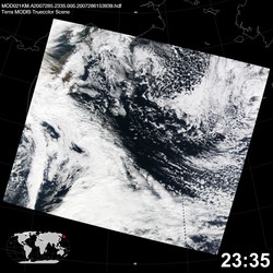 Level 1B Image at: 2335 UTC