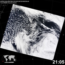 Level 1B Image at: 2105 UTC