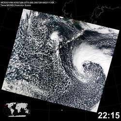 Level 1B Image at: 2215 UTC