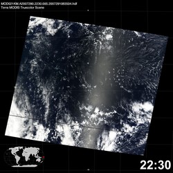 Level 1B Image at: 2230 UTC