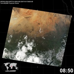 Level 1B Image at: 0850 UTC