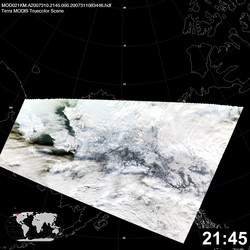 Level 1B Image at: 2145 UTC