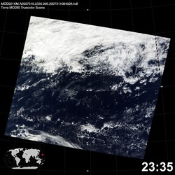 Level 1B Image at: 2335 UTC