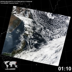 Level 1B Image at: 0110 UTC