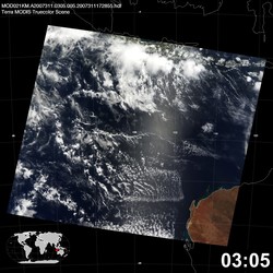 Level 1B Image at: 0305 UTC