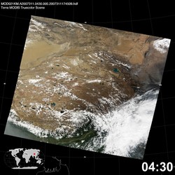 Level 1B Image at: 0430 UTC