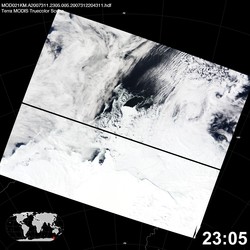 Level 1B Image at: 2305 UTC