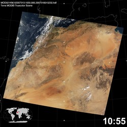 Level 1B Image at: 1055 UTC