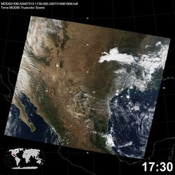 Level 1B Image at: 1730 UTC