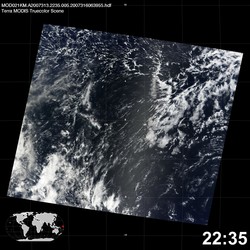 Level 1B Image at: 2235 UTC