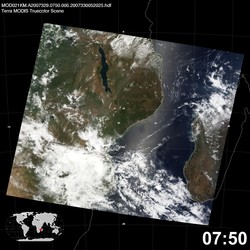 Level 1B Image at: 0750 UTC