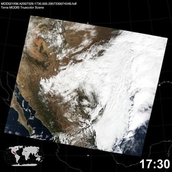 Level 1B Image at: 1730 UTC