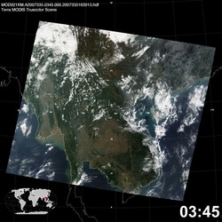 Level 1B Image at: 0345 UTC