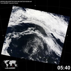 Level 1B Image at: 0540 UTC