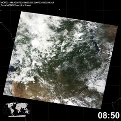 Level 1B Image at: 0850 UTC