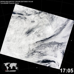 Level 1B Image at: 1705 UTC