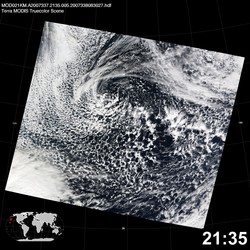 Level 1B Image at: 2135 UTC