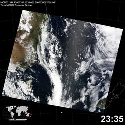 Level 1B Image at: 2335 UTC