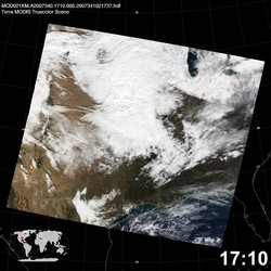 Level 1B Image at: 1710 UTC