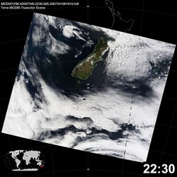 Level 1B Image at: 2230 UTC