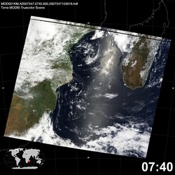 Level 1B Image at: 0740 UTC