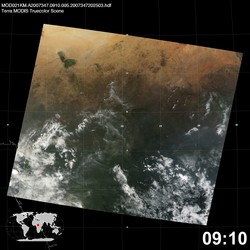 Level 1B Image at: 0910 UTC