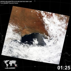 Level 1B Image at: 0125 UTC