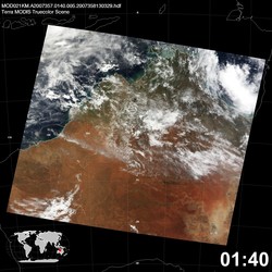 Level 1B Image at: 0140 UTC