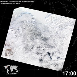 Level 1B Image at: 1700 UTC