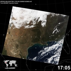 Level 1B Image at: 1705 UTC