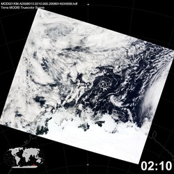 Level 1B Image at: 0210 UTC