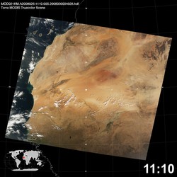 Level 1B Image at: 1110 UTC