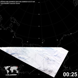 Level 1B Image at: 0025 UTC