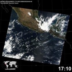 Level 1B Image at: 1710 UTC