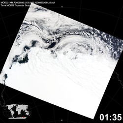 Level 1B Image at: 0135 UTC