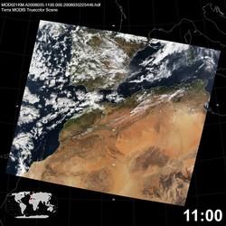 Level 1B Image at: 1100 UTC