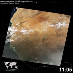 Level 1B Image at: 1105 UTC