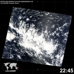 Level 1B Image at: 2245 UTC