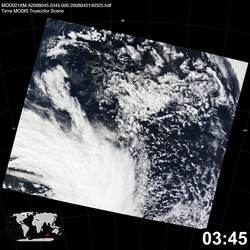 Level 1B Image at: 0345 UTC