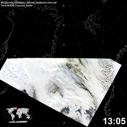 Level 1B Image at: 1305 UTC