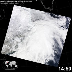 Level 1B Image at: 1450 UTC