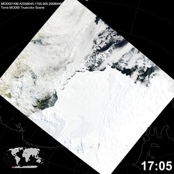 Level 1B Image at: 1705 UTC