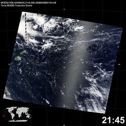 Level 1B Image at: 2145 UTC