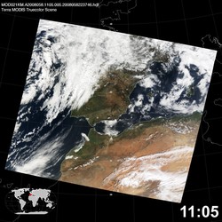 Level 1B Image at: 1105 UTC