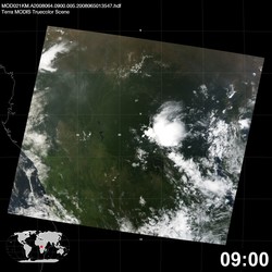 Level 1B Image at: 0900 UTC