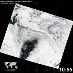 Level 1B Image at: 1055 UTC